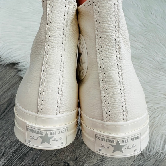 NWT Converse Chuck 70 Tonal Leather Women’s Shoes - Picture 7 of 8